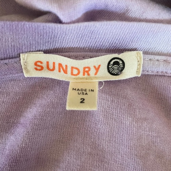 Sundry Women's Tie Dye Knit Pullover Top - Picture 4 of 4